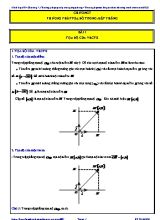 Bài tập Hình học 10 - Chương 7 Phương pháp tọa độ trong mặt phẳng - Trắc nghiệm có lời giải chi tiết theo chương trình mới 2022